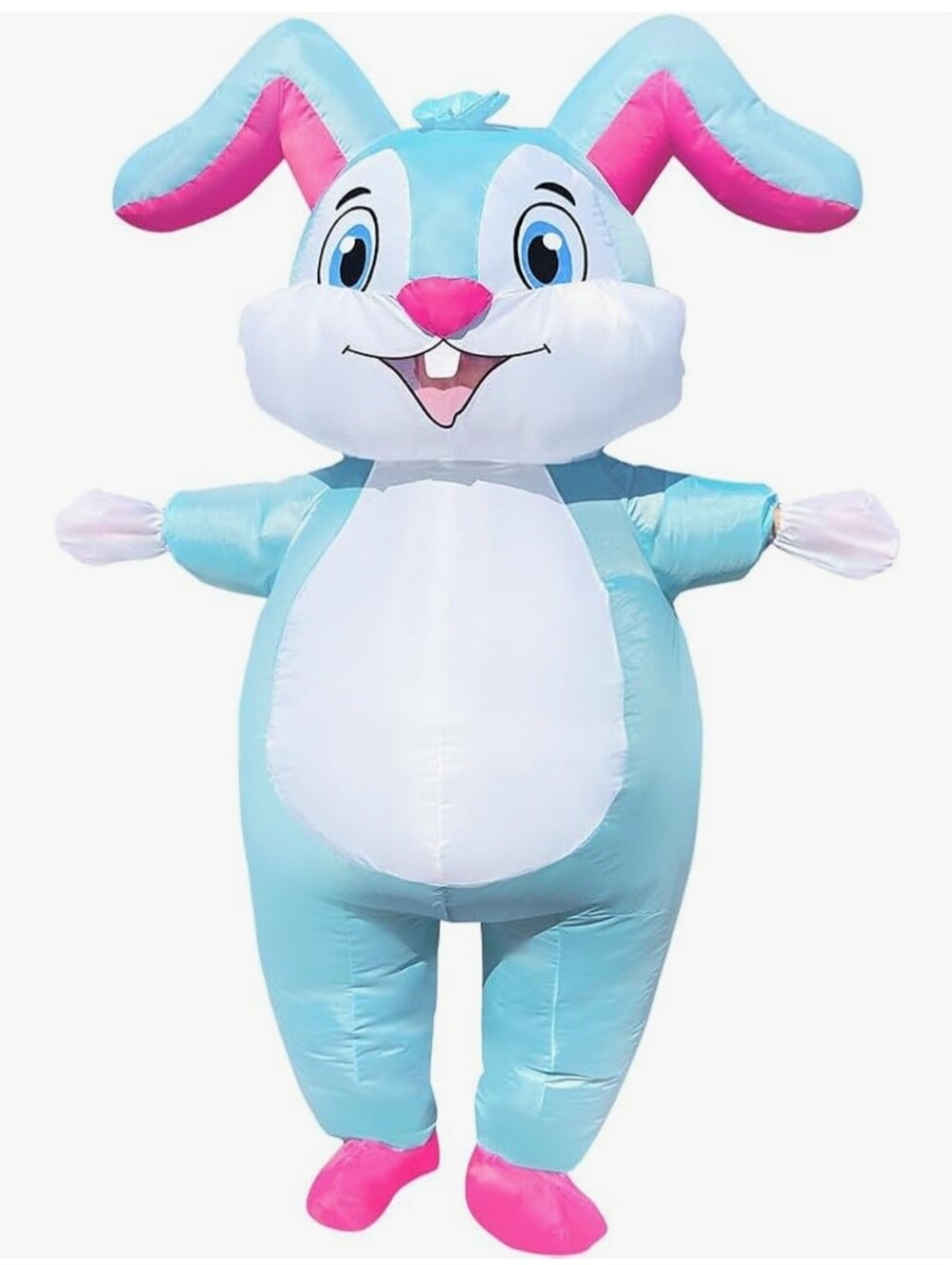 New Adult Inflatable Easter Rabbit Costume - Picture 3 of 8